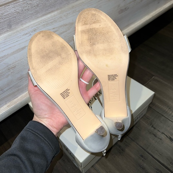 Bridal Sparkle Sandal Heels - Picture 8 of 8